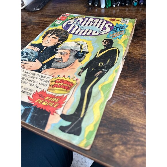 Vintage Charlton Comic Ivan Tors Primus #5 July 1972 1st Printing Bagged Boarded - Picture 3 of 5